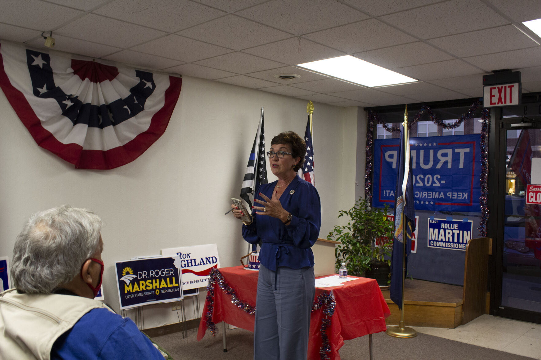 Borchers speaks to Lyon County GOP
